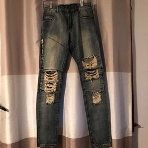 Embellish Moto Denim